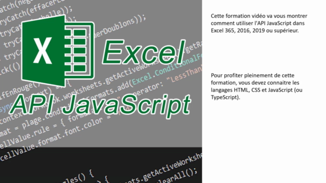 L'API JavaScript dans Excel – Screenshot 2