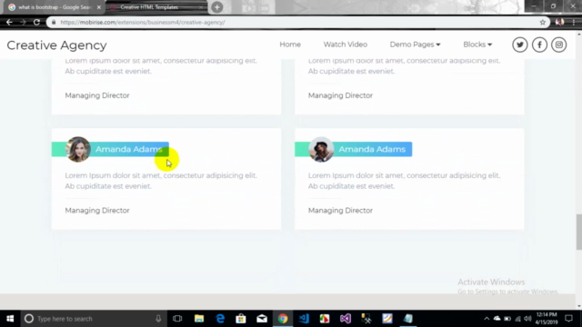 Bootstrap Guide To Create Responsive Website – Screenshot 3