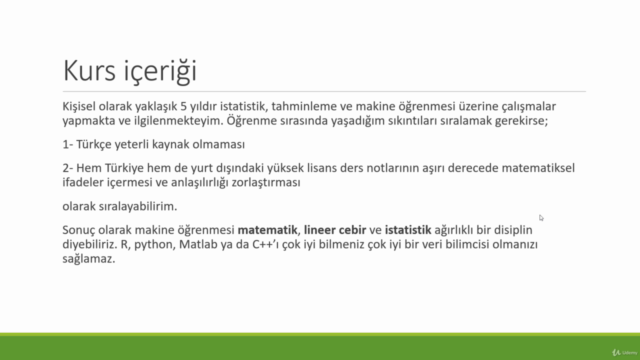 16+ Saat Python ile Veri Bilimi ve Makine Öğrenmesi – Screenshot 2