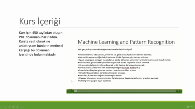 16+ Saat Python ile Veri Bilimi ve Makine Öğrenmesi – Screenshot 3