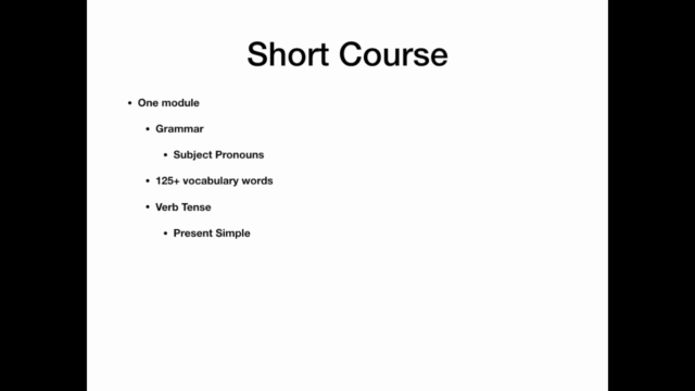 Elementary English Level I: Short Course – Screenshot 3