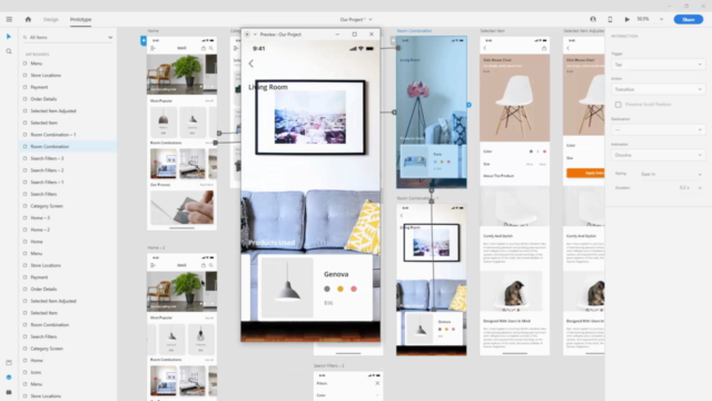 Mobile App Design From Scratch In Adobe Xd – Screenshot 3
