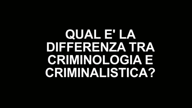Criminologia per tutti – Screenshot 1