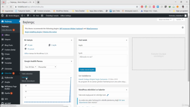 Adım Adım Wordpress Eğitimi | Blog, E-Ticaret, Kurumsal – Screenshot 1