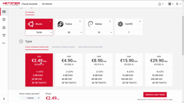 Make WordPress Hosting Easy with Plesk on Hetzner Cloud – Screenshot 2
