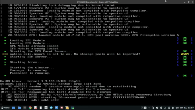 OviOS Linux Avançado | Replicação Cluster e HA de Storage – Screenshot 4