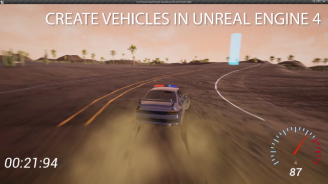 Vehicles in Unreal Engine 4 – Screenshot 1