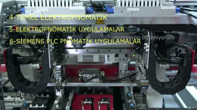 Pnömatik, Elektropnömatik, PLC (S7-300 -S71200) kursu – Screenshot 3