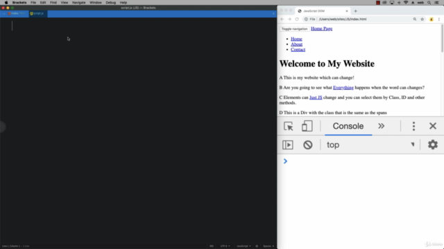 JavaScript DOM Course Dynamic Interactive webpages beginners - Screenshot_01