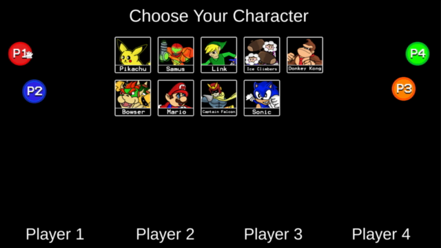 Building a Super Smash Bros. Fighting Game in Unity – Screenshot 2