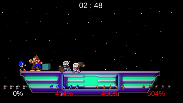 Building a Super Smash Bros. Fighting Game in Unity – Screenshot 3