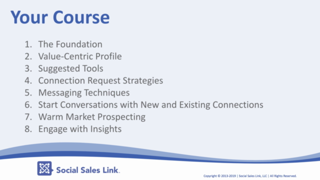 Mastering LinkedIn for Social Selling – Screenshot 4