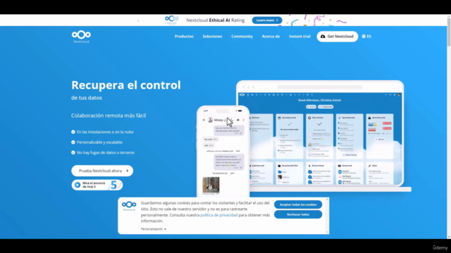 Curso de NextCloud completo, desde 0 a experto – Screenshot 4