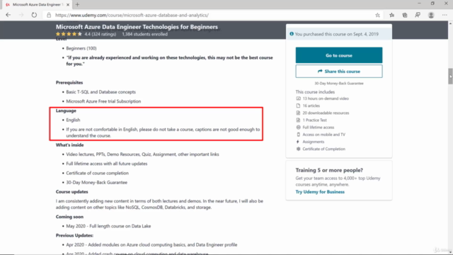Azure Data Engineer Technologies for Beginners [Bundle] – Screenshot 4