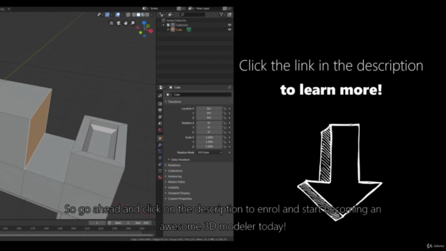 Mastering 3D Modeling With Blender For Beginners – Screenshot 4