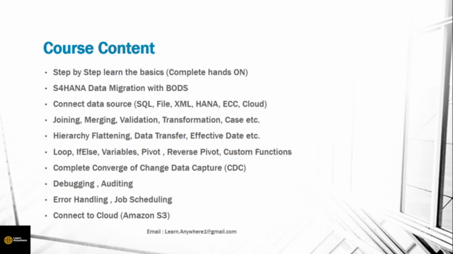 SAP Data Services (BODS) Masterclass : Learn From Scratch – Screenshot 3