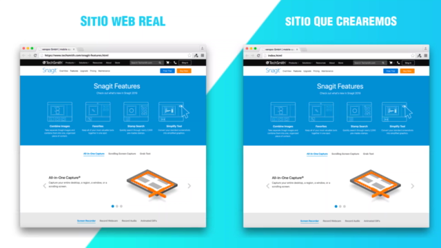 UNIVERSIDAD BOOTSTRAP: Crea un sitio web real [TechSmith] – Screenshot 1