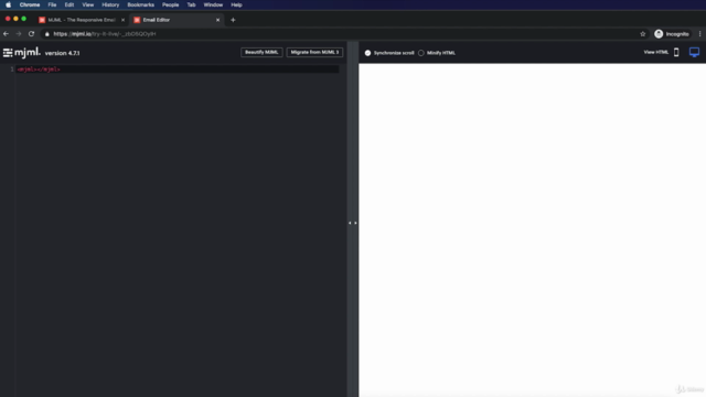 Email Marketing: Build Responsive HTML Emails using MJML – Screenshot 1
