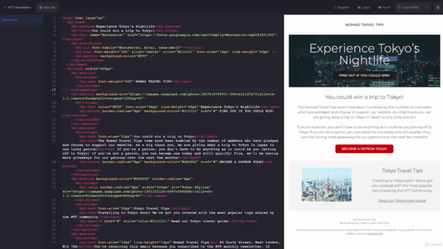 Email Marketing: Build Responsive HTML Emails using MJML - Screenshot_04