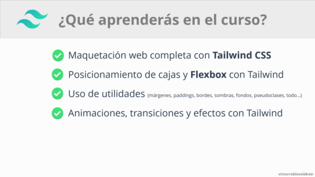Curso de Tailwind CSS - Desde cero hasta profesional – Screenshot 2