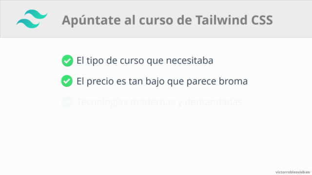 Curso de Tailwind CSS - Desde cero hasta profesional – Screenshot 4