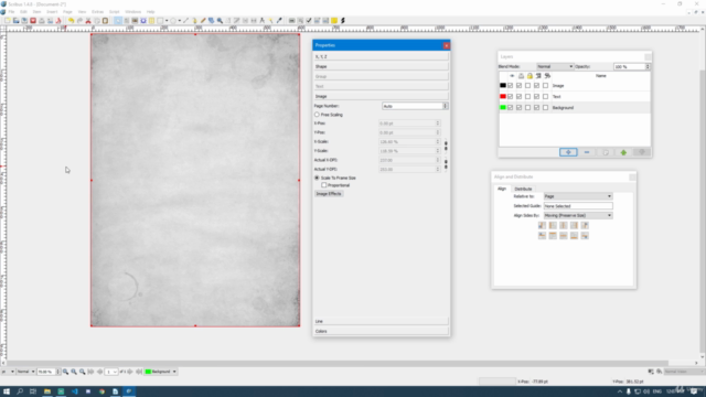 Graphic Design and Desktop Publishing with Scribus – Screenshot 3