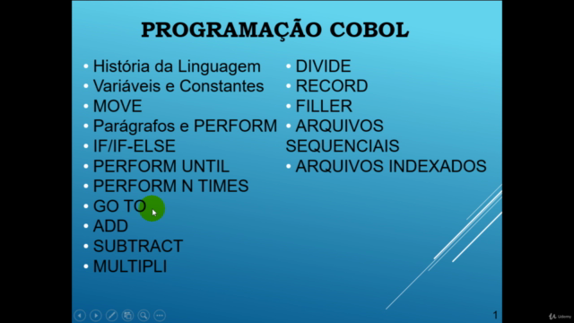 Aprenda a Programar em COBOL – Screenshot 3