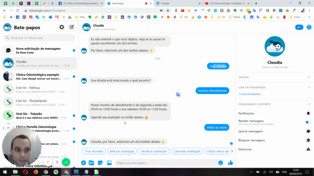 Aprenda tudo sobre a Cloudia para clínicas – Screenshot 3