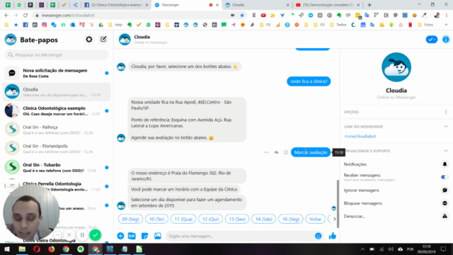 Aprenda tudo sobre a Cloudia para clínicas – Screenshot 4