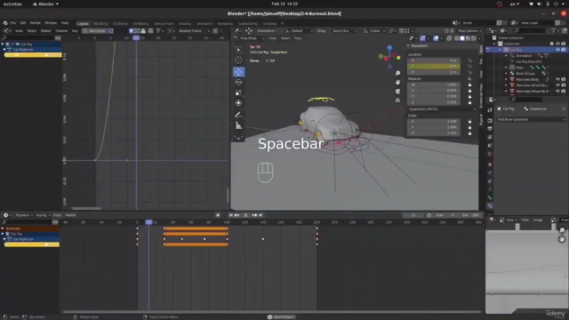 Make a Cinematic Car Chase Short Film Animation in Blender – Screenshot 4