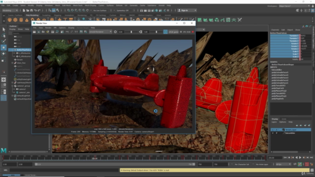3D Modeling & Animation with Maya – Screenshot 2