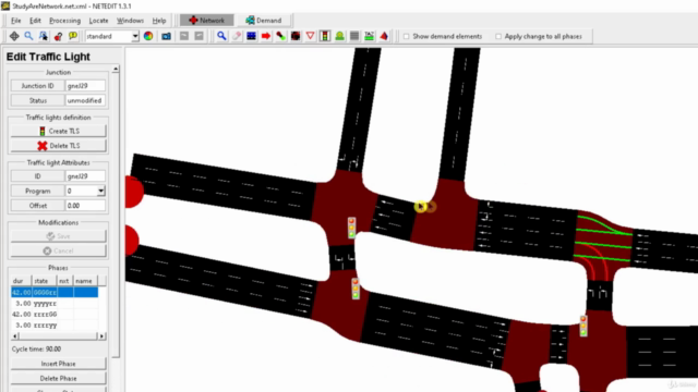 Sumo: Traffic Simulator - An Introduction (Updated lessons) – Screenshot 3
