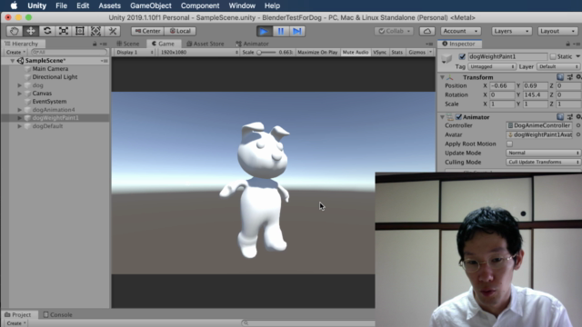 [初心者向け]  Blender 2.8でアニメーションを作成して Unity で動かすまでの30分講座 – Screenshot 4