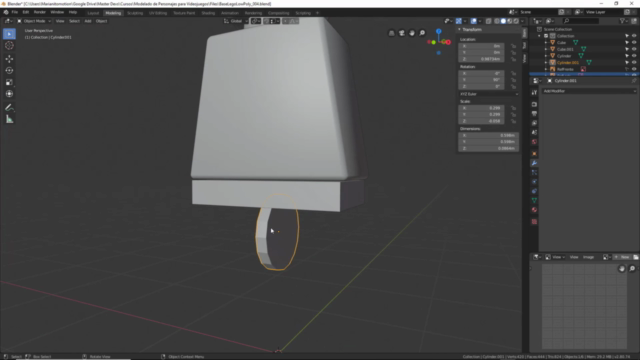Blender 2.8 Creación de Personajes 3D para Videojuegos – Screenshot 1