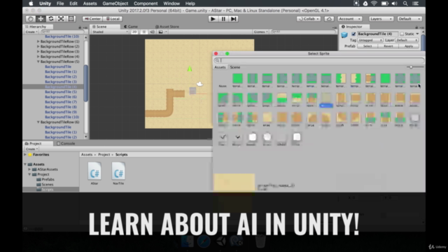 Develop a working AI for your Games in Unity ® & Blender! – Screenshot 1
