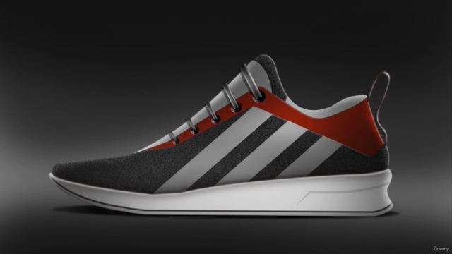 Adobe photoshop advance course: Sneaker/Footwear design – Screenshot 1
