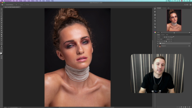 A'dan Z'ye Photoshop Dodge & Burn ve Portre Retouch – Screenshot 1