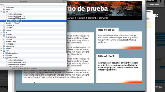 Creación y diseño de themes en Drupal 7 – Screenshot 3