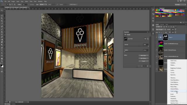 3Ds MAX & Vray - Interior Design Project in 4.5 hrs. – Screenshot 4