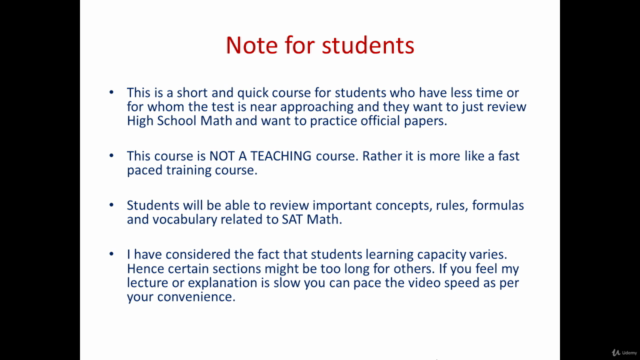 Crack SAT Math – Screenshot 1