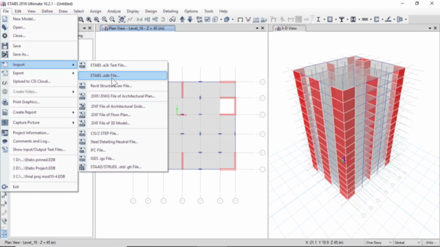 Revit and Etabs from Scratch – Screenshot 1