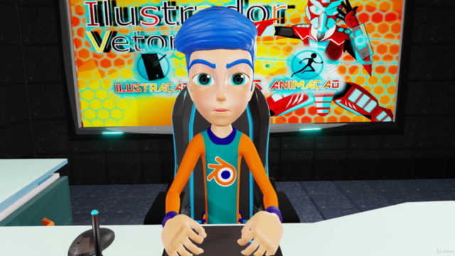 Blender 2.8: Criando um Personagens 2.5D – Screenshot 3