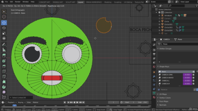 Blender 2.8: Criando um Personagens 2.5D – Screenshot 4