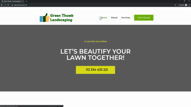How to Make a Landscaping Website Quickly - Screenshot_04