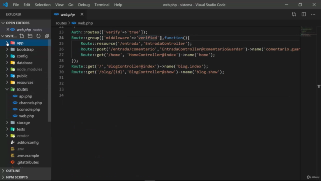 Desarrollo web profesional en PHP con Laravel 7 – Screenshot 2