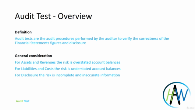 Financial Audit Procedures - Non Current Assets - Screenshot_01