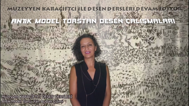 KARAKALEM DESEN DERSLERİ, Ünite :4 Antik ModeldenTors Çizimi – Screenshot 1