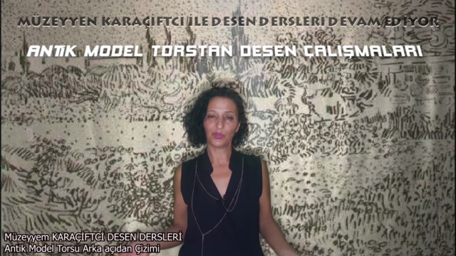 KARAKALEM DESEN DERSLERİ, Ünite :4 Antik ModeldenTors Çizimi – Screenshot 2