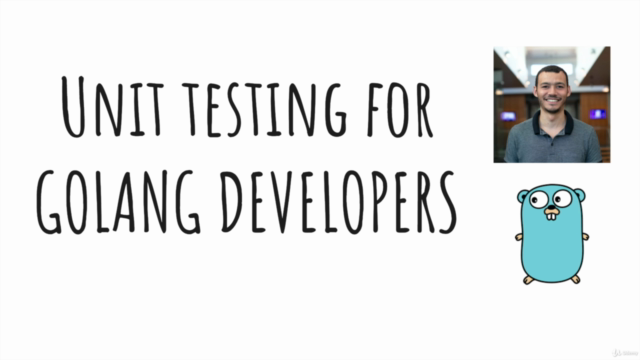 Unit testing for Go developers – Screenshot 1