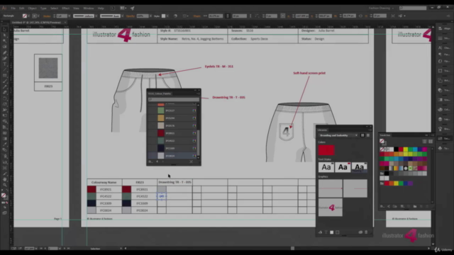 Learn to draw fashion with Adobe Illustrator CC - Advanced - Screenshot_03